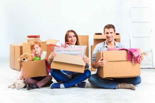 Careful handling of furniture and fragile items during relocation