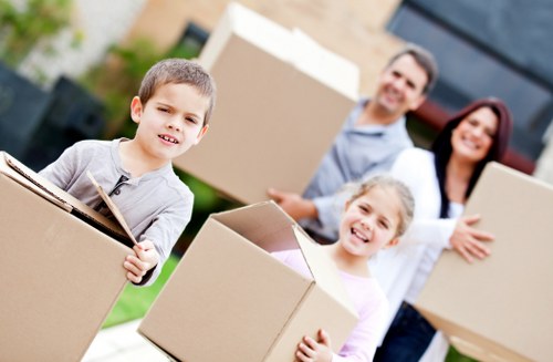 Office relocation setup for removal services in Edgware