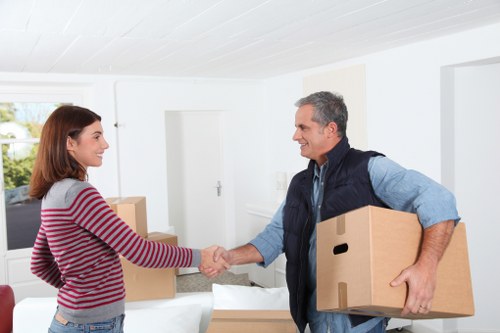 Families and businesses using removal truck hire in Edgware
