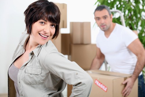 Office furniture and equipment prepared for an Edgware relocation
