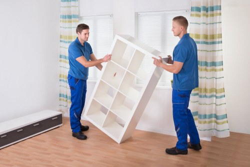 Professional man and van in Edgware supporting a small business move